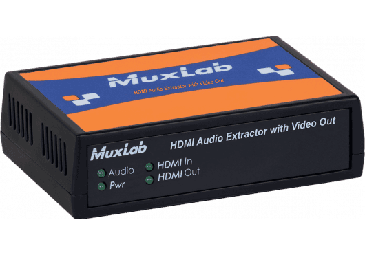 MuxLab IMU-500439 - HDMI Dolby &amp; DTS Downmixer Audio Extractor