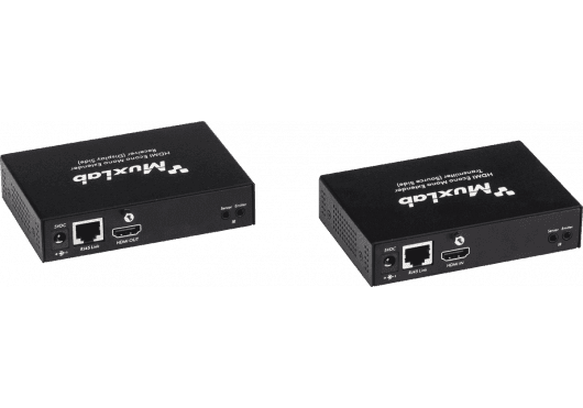 MuxLab IMU-500451 - 4K HDMI IR HDBaseT transmitter-receiver kit