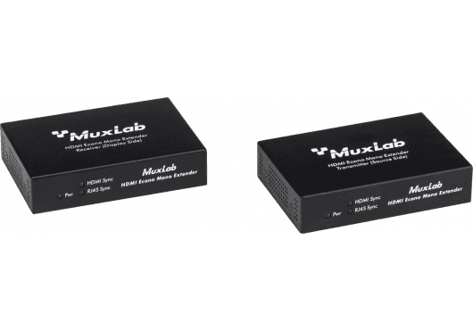 MuxLab IMU-500451 - 4K HDMI IR HDBaseT transmitter-receiver kit