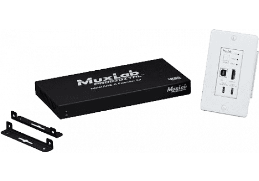 MuxLab IMU-500452 - HDMI-USBC-KVM 4K/60 trans./receiver kit