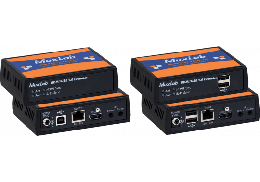 MuxLab IMU-500457 - HDMI/USB2.0 Extender Kit