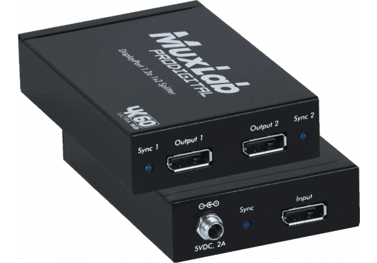MuxLab IMU-500505 - DisplayPort 1x2 Distributor