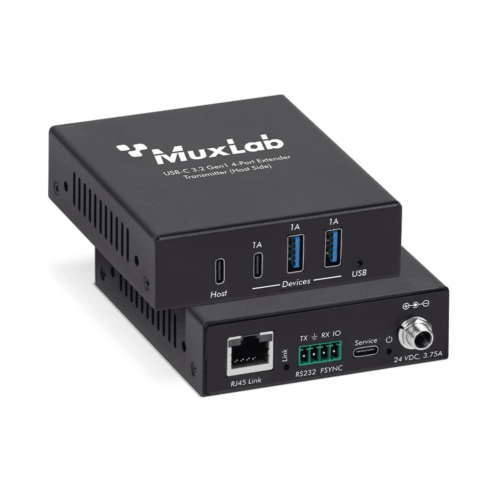 MuxLab IMU-500534 - Kit de extensión USB-C - 4 puertos 3.2 - 100m - Tempo Shop