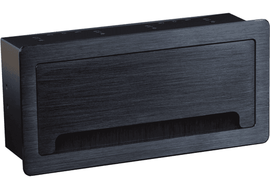 MuxLab IMU-500610 - Black Benchtop Case