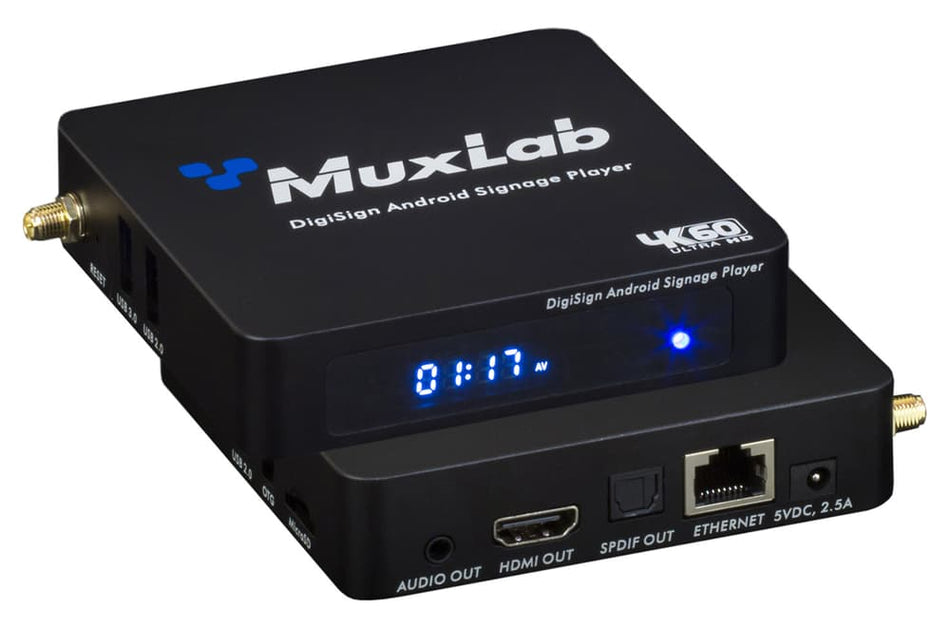 MuxLab IMU-500799 - Caja de Señalización Digital DigiSign 1080p