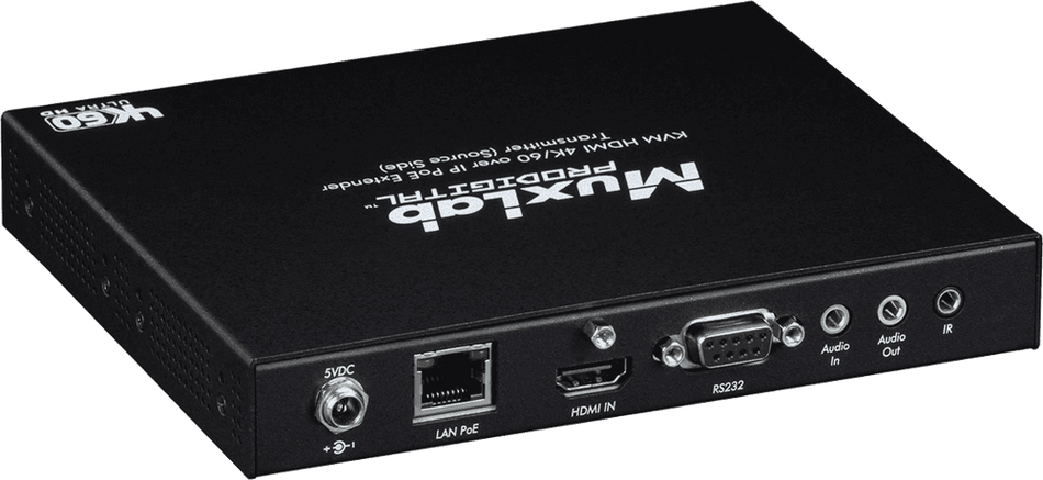 MuxLab 500800-TX - Transmisor KVM sobre IP 4K/60