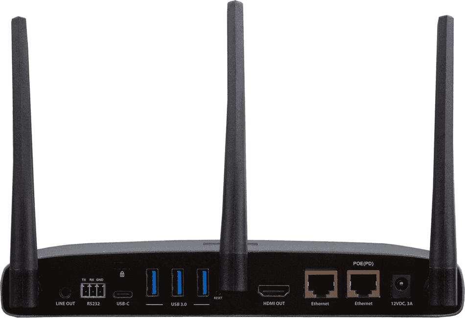 MuxLab IMU-500829 - Receptor MuxMeet Share Base 2 para Conferencias Inalámbricas