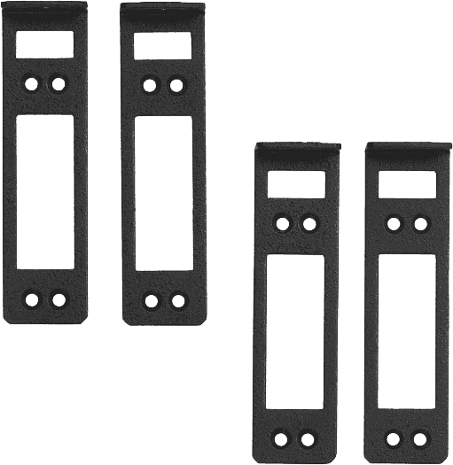 MuxLab IMU-500922 - Kit de Soporte de Montaje para Chasis Enrackable