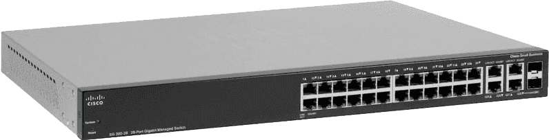 MuxLab IMU-500996 - Switch Gigabit de 28 puertos PoE preconfigurado