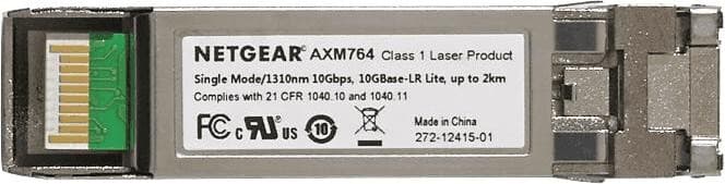 NETGEAR AXM764-10000S - Transceptor SFP+ 10GBASE-LR Lite para fibra monomodo hasta 2 km