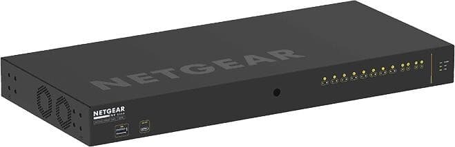 Netgear AV Line M4250-10G2F-PoE+ (GSM4212P) - Switch Gestionable para AV sobre IP con 8 Puertos PoE+ y 2 SFP