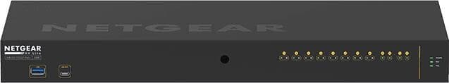 Netgear AV Line M4250-10G2F-PoE+ (GSM4212P) - Switch Gestionable para AV sobre IP con 8 Puertos PoE+ y 2 SFP