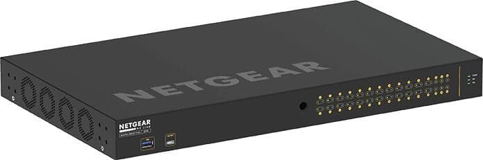 Netgear AV Line M4250-26G4F-PoE+ (GSM4230P) - Switch Gestionable AV Pro con 24 Puertos PoE+ y 4 SFP