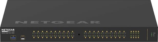 Netgear AV Line M4250-40G8F-PoE+ (GSM4248P) - Switch gestionable diseñado para AV sobre IP con 480W PoE+