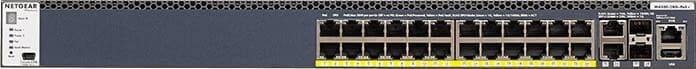 Netgear M4300-28G-PoE+ (GSM4328PA) - Switch Gestionable L3 con 480W PoE+ y Enlaces 10G