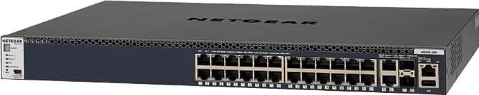 Netgear M4300-28G (GSM4328S) - Switch Gestionable L3 Stackable con 10G de Cobre y Fibra