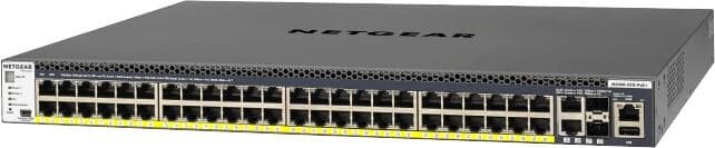 Netgear M4300-52G-PoE+ (GSM4352PB) - Switch Gestionable L3 Stackable 48x1G PoE+ y 4x10G Uplink