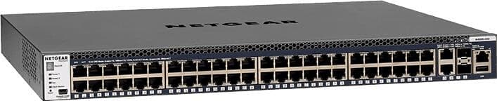 Netgear M4300-52G (GSM4352S) - Switch Gestionable Stackable L3 con 48 Puertos Gigabit y Uplinks 10G