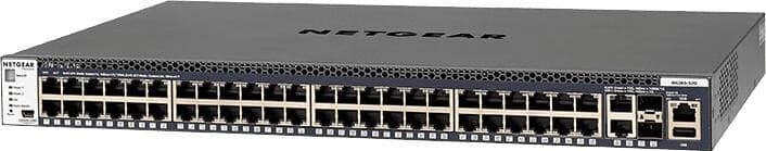 Netgear M4300-52G (GSM4352S) - Switch Gestionable Stackable L3 con 48 Puertos Gigabit y Uplinks 10G
