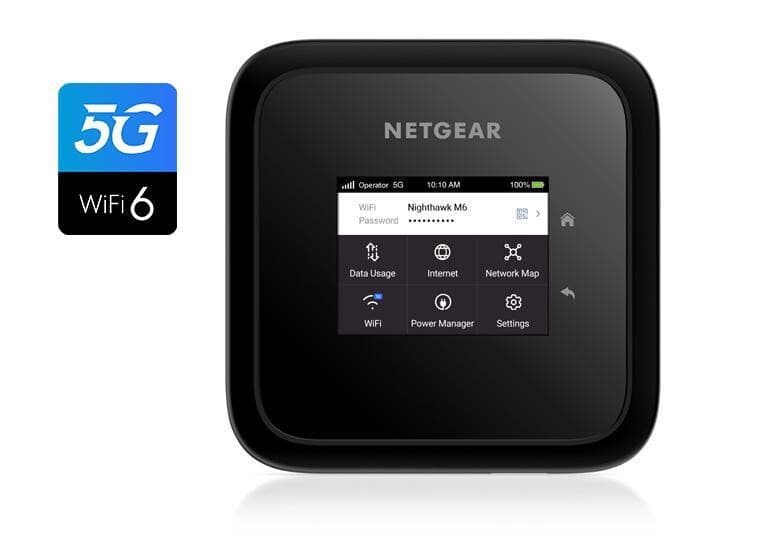 Netgear Nighthawk M6 (MR6150) - Router Móvil 5G WiFi 6 AX3600 Desbloqueado