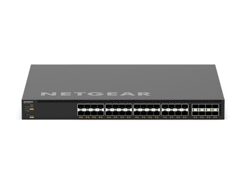 Netgear M4350-32F8V (XSM4340FV) - Switch Gestionable ProAV de 40 Puertos (32x 10G SFP+, 8x 25G SFP28)