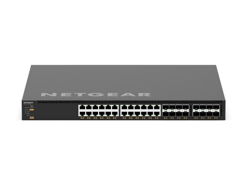 Netgear M4350-24X8F8V (XSM4340V) - Switch Gestionable AV Line 40 Puertos 10G/Multi-Gig PoE++ y Uplinks 25G