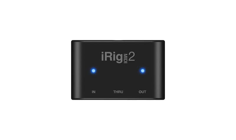 IK Multimedia iRig MIDI 2 (IPIRIGMIDI2) - Interfaz MIDI universal con MIDI In/Out/Thru para iPhone, iPad, iPod touch, Android y Mac/PC