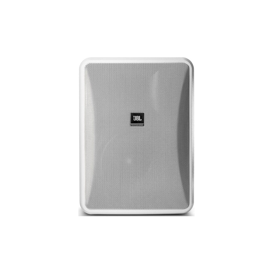 JBL CONTROL 28-1L WH Altavoz de fondo/primer plano para interiores/exteriores de alta potencia - Blanco (2 unidades)