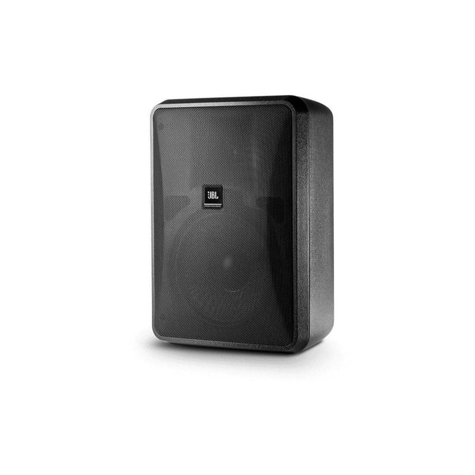 JBL CONTROL 28-1L Altavoz de fondo/primer plano para interiores/exteriores de alta potencia - Negro (2 unidades)