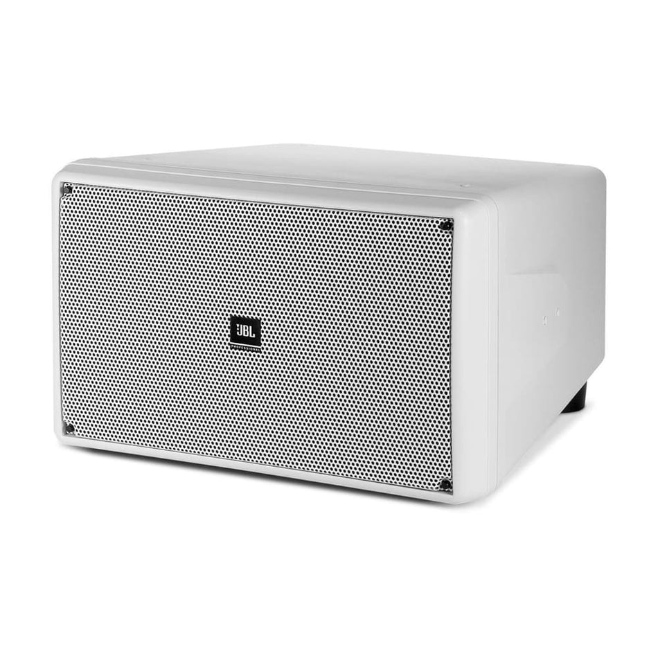 JBL Professional Control SB2210 WH - Subwoofer Compacto Dual de 10" para Instalación