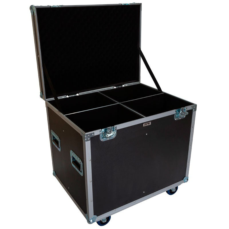 JV Case B03285 - Flightcase para 4 Proyectores Fresnel Theater