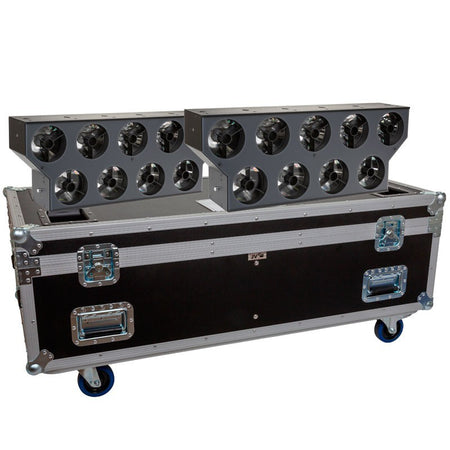 JV Case B03284 - Flightcase para 4 Proyectores BT-NANOBEAM