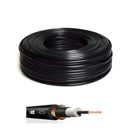 Klotz Cables AC110SW100 - Cable audio Hi - Fi high - flex con conductor de cobre desnudo, aislado. 40gr/m. 6,9mm de diámetro. 100m - Tempo Shop