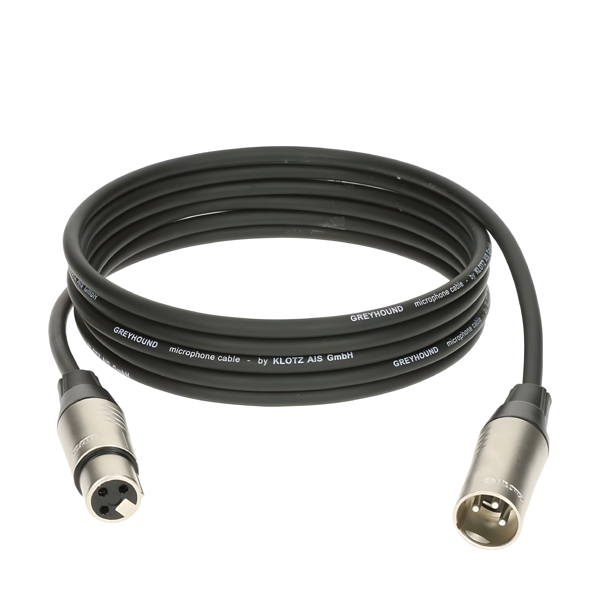 Klotz Cables GRG1FM10.0 - Cable de micrófono. Cobre 99,95% puro. XLR Macho/hembra. 10m - Tempo Shop