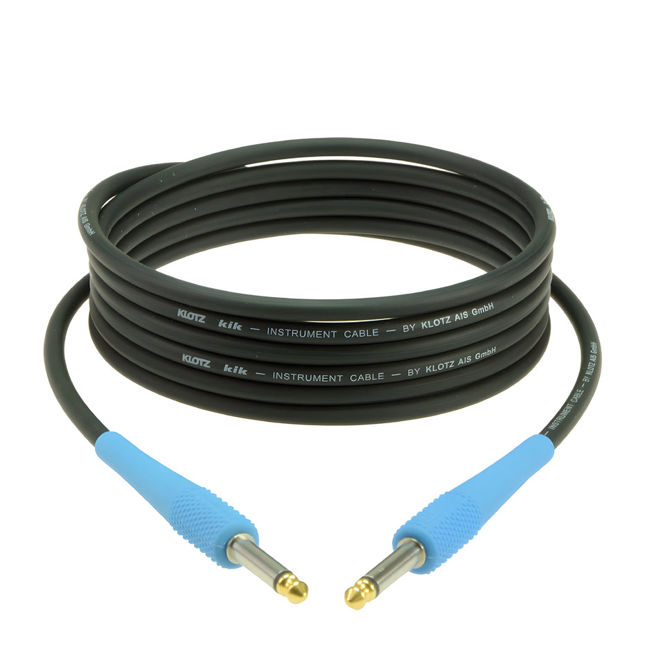 Klotz Cables KIKC3.0PP2 - Cable para instrumento. Jack Mono - Jack Mono. 3m. Azul - Tempo Shop