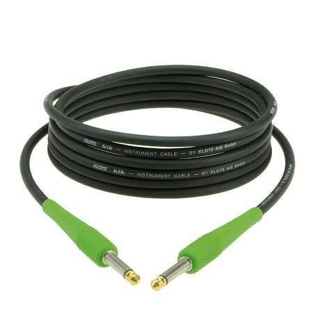Klotz Cables KIKC6.0PP4 - Cable para instrumento. Jack Mono - Jack Mono. 6m. Verde - Tempo Shop