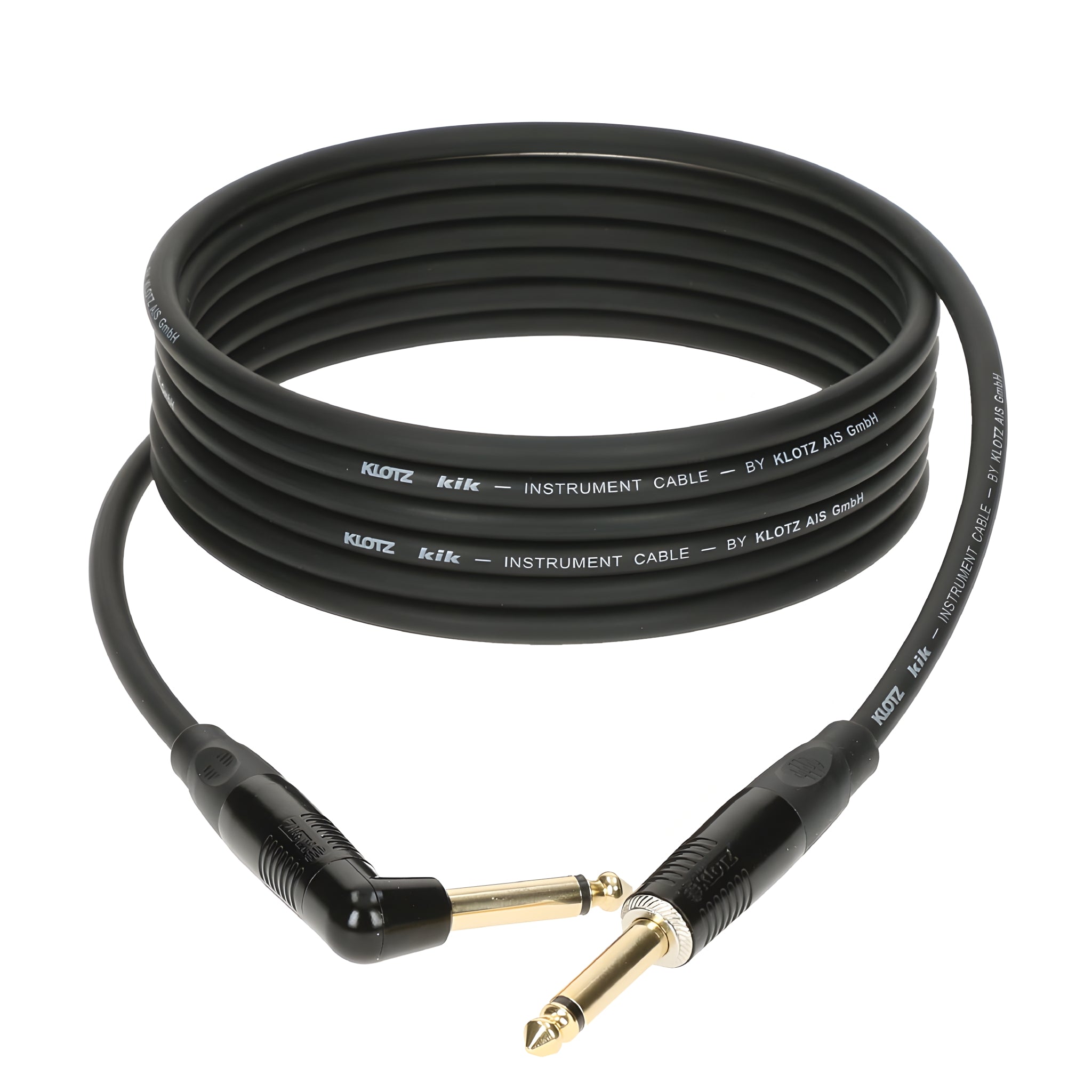 Klotz Cables KIKKG3.0PRSW - Cable para instrumento. Jack Mono acodado - Jack Mono. 3m - Tempo Shop