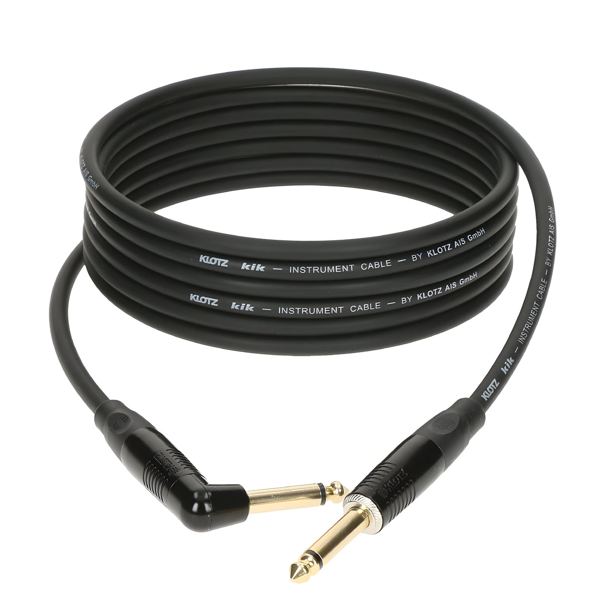 Klotz Cables KIKKG6.0PRSW - Cable para instrumento. Jack Mono acodado - Jack Mono. 6m - Tempo Shop