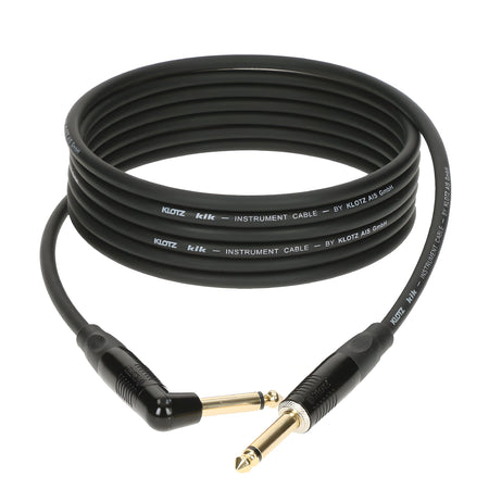 Klotz Cables KIKKG6.0PRSW - Cable para instrumento. Jack Mono acodado - Jack Mono. 6m - Tempo Shop