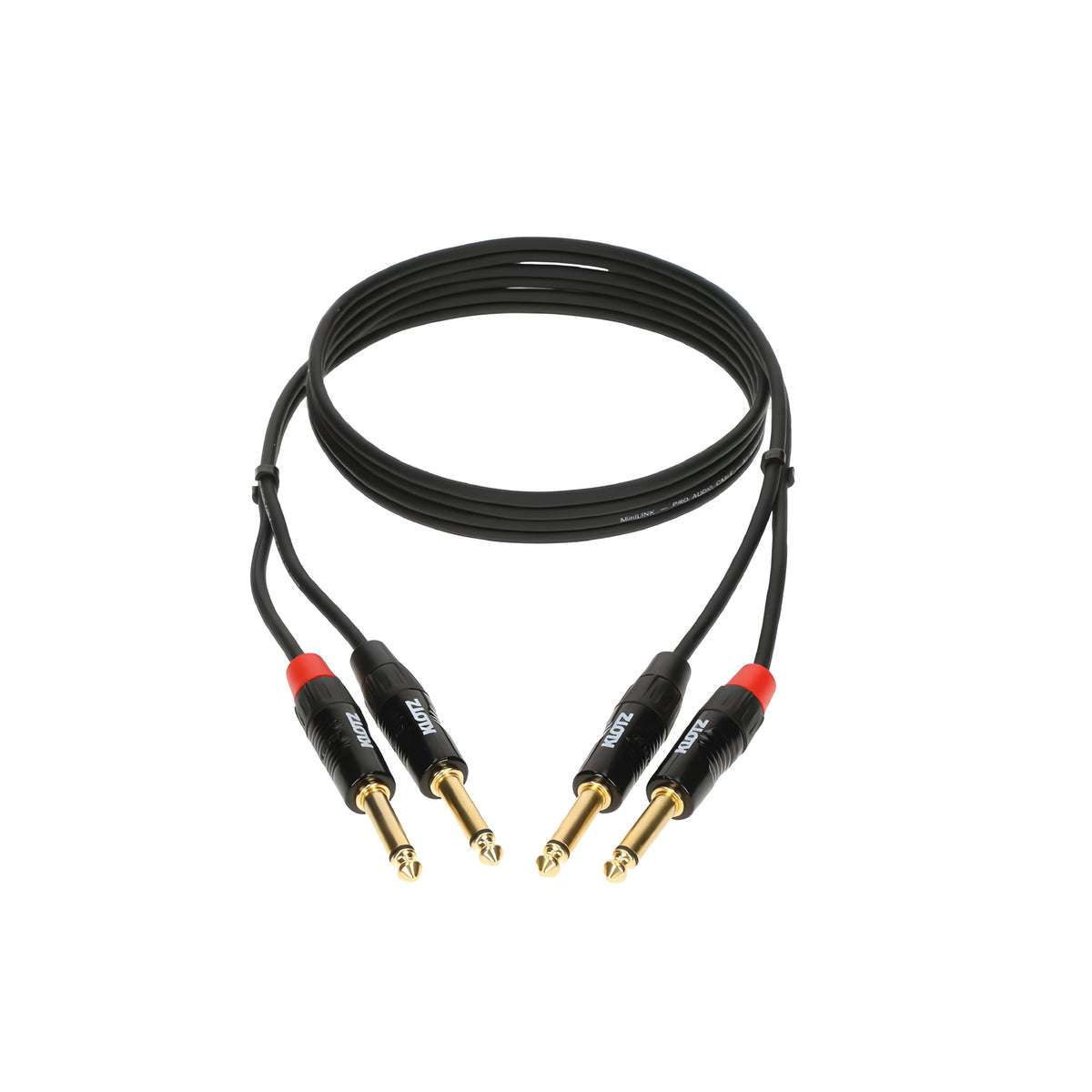 Klotz Cables KT - JJ300 - Cable de sonido 2x Jack Mono - 2x Jack Mono. 3m - Tempo Shop