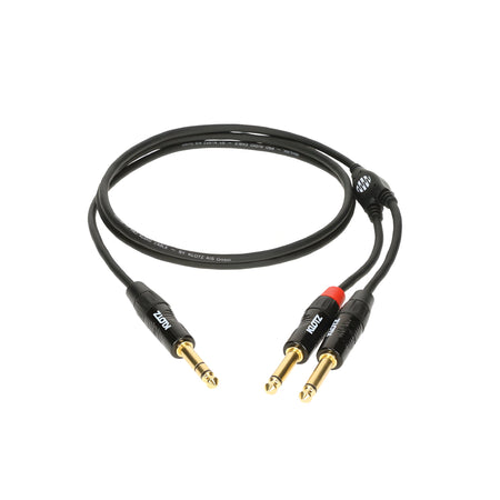 Klotz Cables KY1 - 300 - Cable de sonido. Jack Stereo - 2x Jack Mono. 3m - Tempo Shop