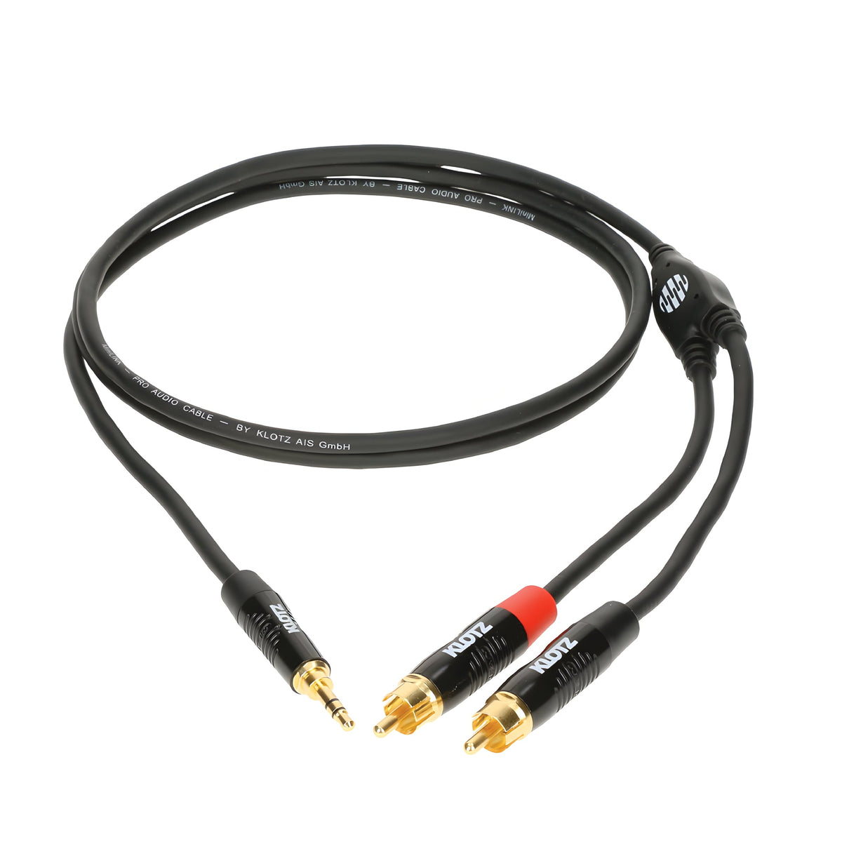 Klotz Cables KY7 - 150 - Cable de sonido. Mini Jack Stereo - 2x RCA. 1,5m - Tempo Shop