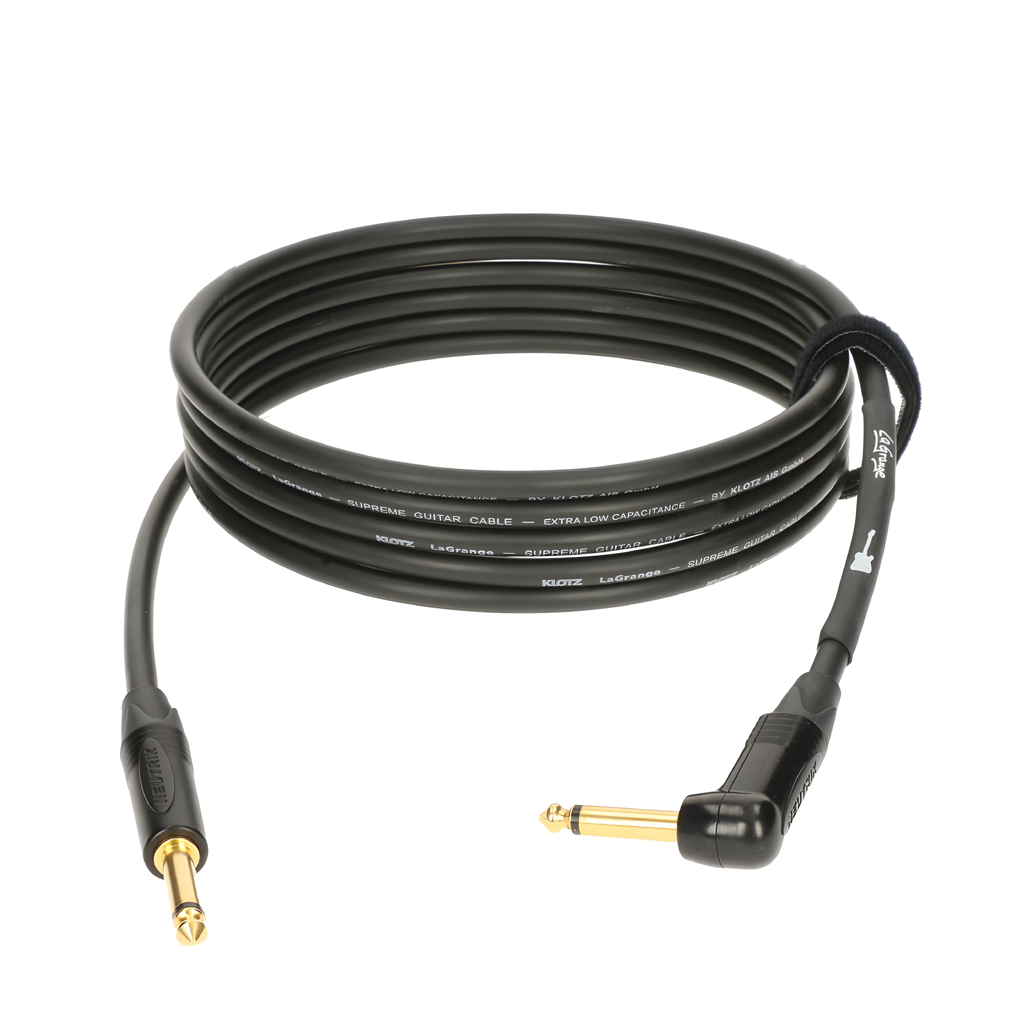 Klotz Cables LAGPR0450 - Cable para guitarras acústicas. Jack Mono acodado - Jack Mono. 4,5m - Tempo Shop