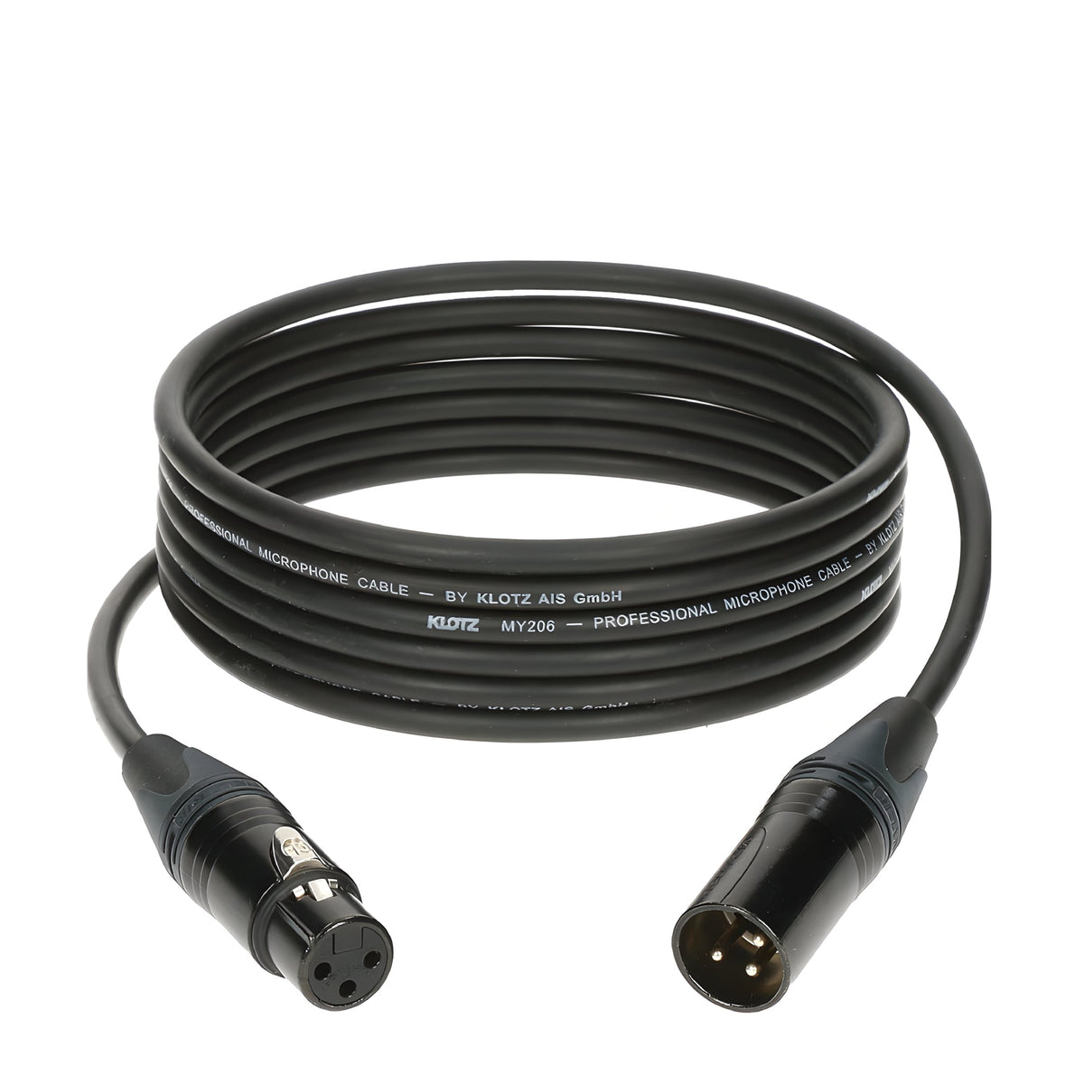 Klotz Cables M1FM1N0750 - Cable de micrófono. XLR macho Neutrik - XLR hembra Neutrik. 7,5m - Tempo Shop
