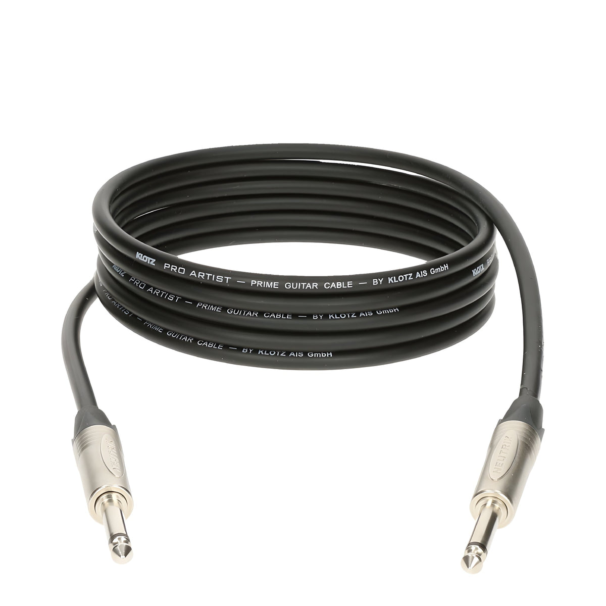 Klotz Cables PRON060PP - Cable de instrumento. Jack mono Neutrik - Jack mono Neutrik. 6m - Tempo Shop