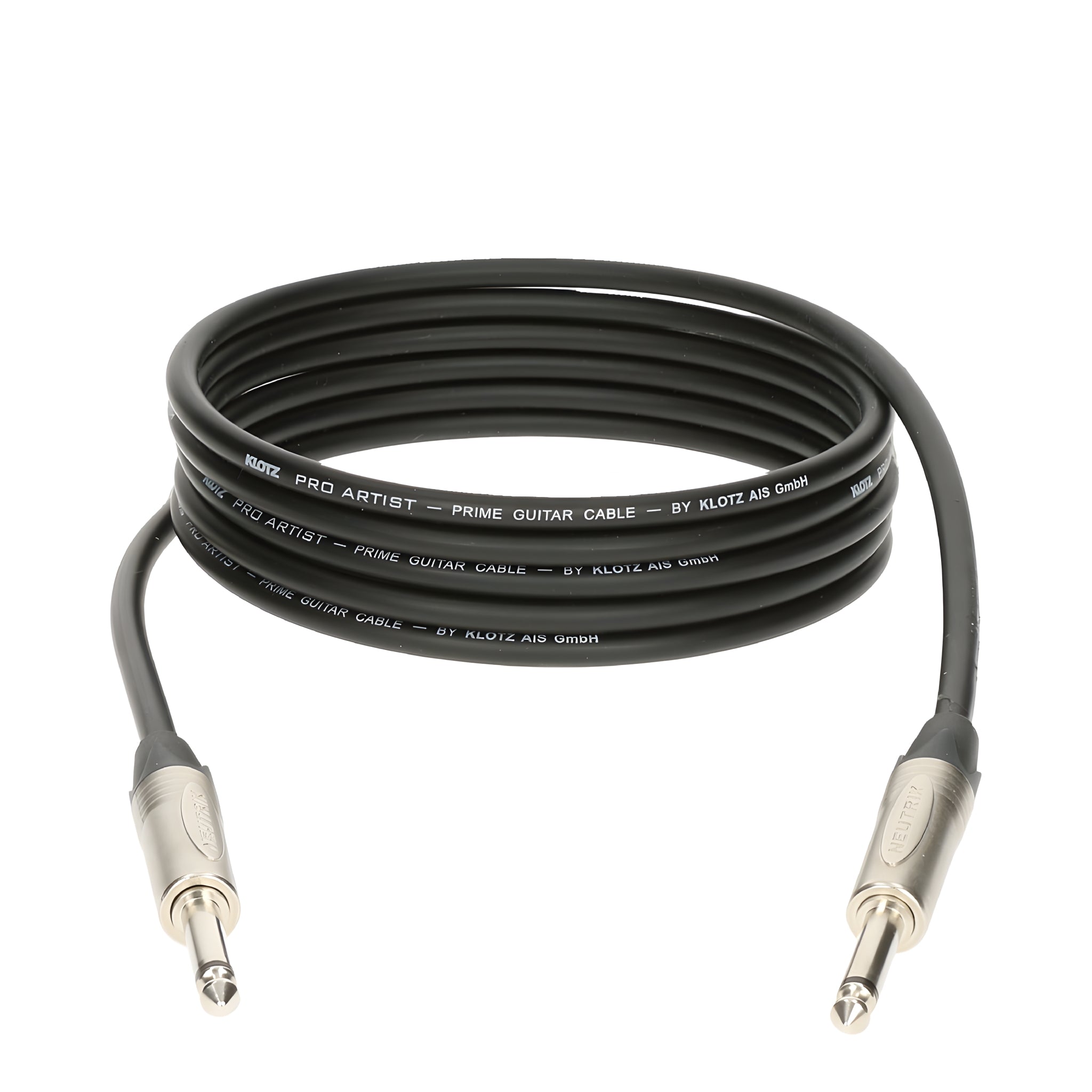 Klotz Cables PRON060PP - Cable de instrumento. Jack mono Neutrik - Jack mono Neutrik. 6m - Tempo Shop