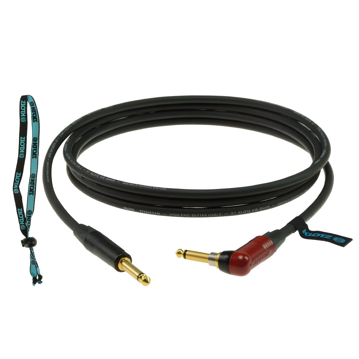 Klotz Cables TIR0450PSP - Cable de instrumento. Jack mono acodado Neutrik - Jack mono Neutrik. 4,5m - Tempo Shop