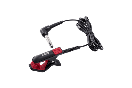 KORG CM - 300 - BKRD - Micrófono piezoeléctrico de pinza para afinadores. Rojo/negro - Tempo Shop