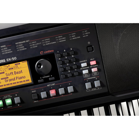 KORG EK - 50 L - Teclado de tecla completa portátil - Tempo Shop