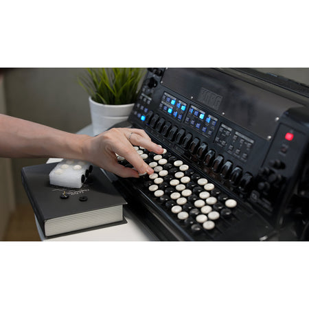 KORG FISA SUPREMA, BOTONES, METALLIC BLACK - Acordeón digital - Tempo Shop